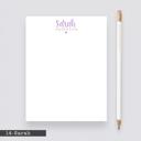  Personalized Heart Notepads