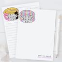  Personalized Teacher Notepad | Friendship Bracelet Teacher Notepad | Back to School Teacher Appreciation Gift