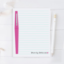  Personalized Teacher Notepad | Flair Pen Notepad | Teacher Gift