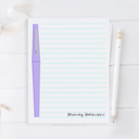  Personalized Teacher Notepad | Flair Pen Notepad | Teacher Gift