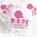  Personalized Valentine's Day Party Stickers with Treat Bags Valentine's Labels  | Set of 24