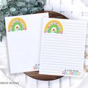  Personalized Teacher Notepad | School Rainbow Notepad | Teacher Gift | FREE SHIPPING