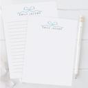  Personalized Coquette Bow Notepad