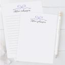  Personalized Coquette Bow Notepad