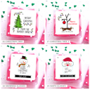  Personalized Christmas Gift Sticker Labels | Set of 24 | FREE SHIPPING