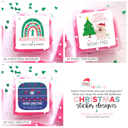  Personalized Christmas Gift Sticker Labels | Set of 24 | FREE SHIPPING