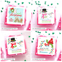  Personalized Christmas Gift Sticker Labels | Set of 24 | FREE SHIPPING