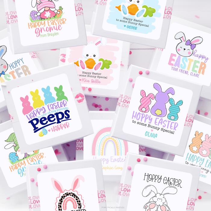 Easter Stickers | Personalized Classroom Party Stickers