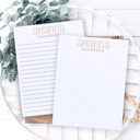  Personalized Trendy Fall Notepad | Great Stocking Stuffer