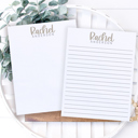  Personalized Trendy Fall Notepad | Great Stocking Stuffer