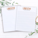  Personalized Trendy Fall Notepad | Great Stocking Stuffer