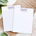  Personalized Trendy Fall Notepad | Great Stocking Stuffer