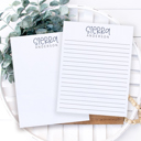  Personalized Trendy Fall Notepad | Great Stocking Stuffer