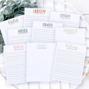  Personalized Trendy Fall Notepad | Great Stocking Stuffer