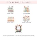  Personalized Floral Book Notepad | Book Lover Notepad | Reading Notepad