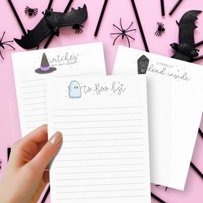 Funny Halloween Notepad