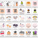  Personalized Halloween Stickers | Set of 24