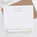  Personalized Heart Note Card Stationery | Set of 12 | FREE SHIPPING