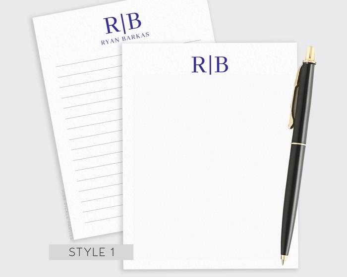 Personalized Notepads for Men | Professional Notepad | Father’s Day Gift | Office Notepad