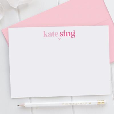 Personalized Note Cards | Set of 12 