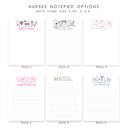  Personalized Nurse Notepad | Nurse Stationery | Nurse Appreciation Week Gift 