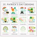  St. Patrick's Day Stickers | Personalized Classroom Party Stickers