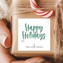  Modern To From Personalized Christmas Gift Labels | Set of 24