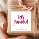  Modern To From Personalized Christmas Gift Labels | Set of 24