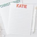  Shadow Name Personalized Notepad
