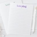  Personalized Two Tone Notepad