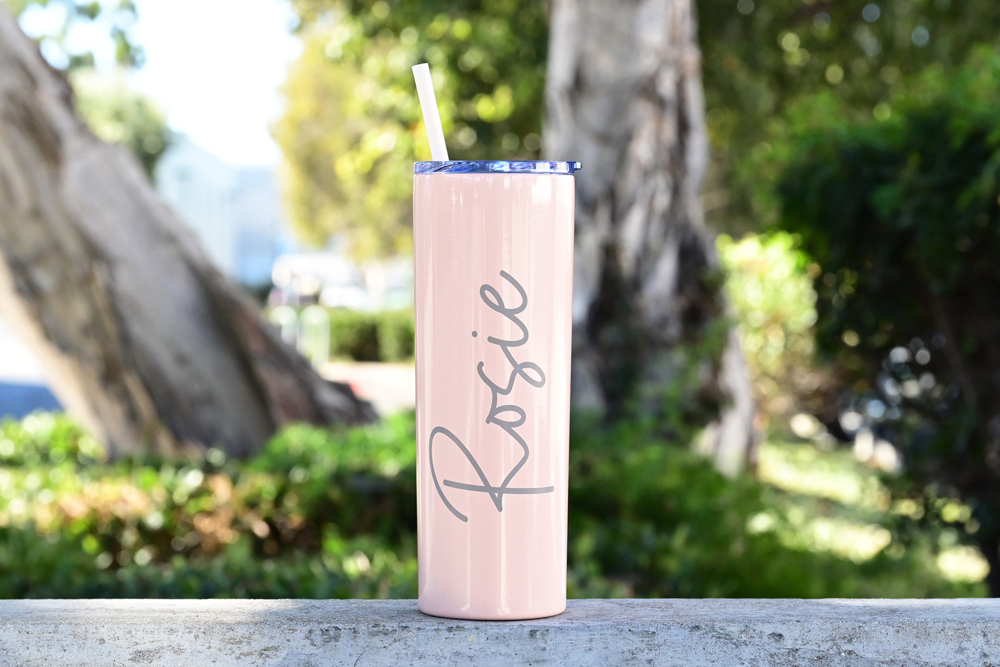 Personalized Signature Stainless Steel Tumbler Gift