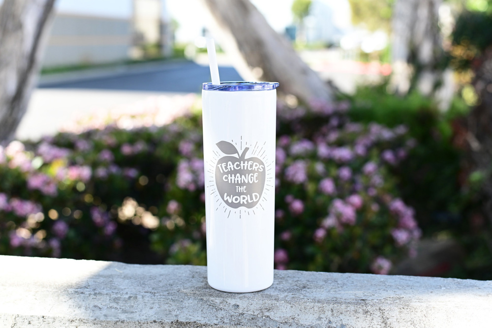 Teachers Change World Tumbler Gift