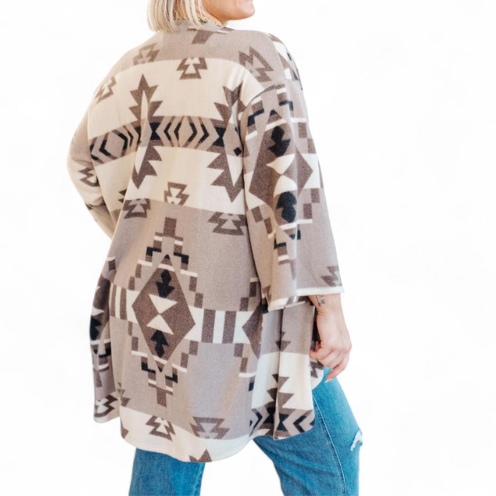 Aztec Blanket Kimono