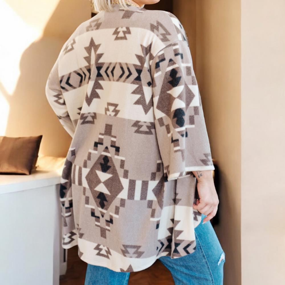 Aztec Blanket Kimono