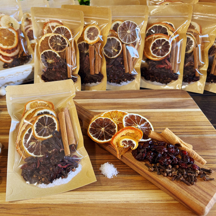 Valentine Simmer Pot Bags / Stovetop Potpourri / Cozy Valentine Home Fragrance