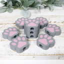  Paw Print Straw Topper