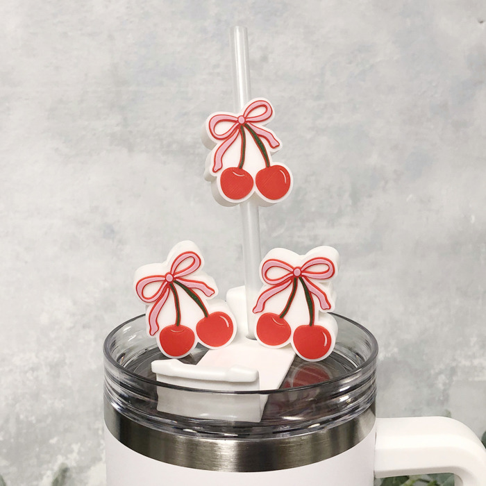 Cherry Straw Topper