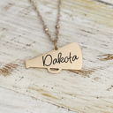  Personalized Stainless Steel Cheer / Megaphone Necklace