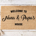  The Grandparent's Personalized Coir Doormat Collection