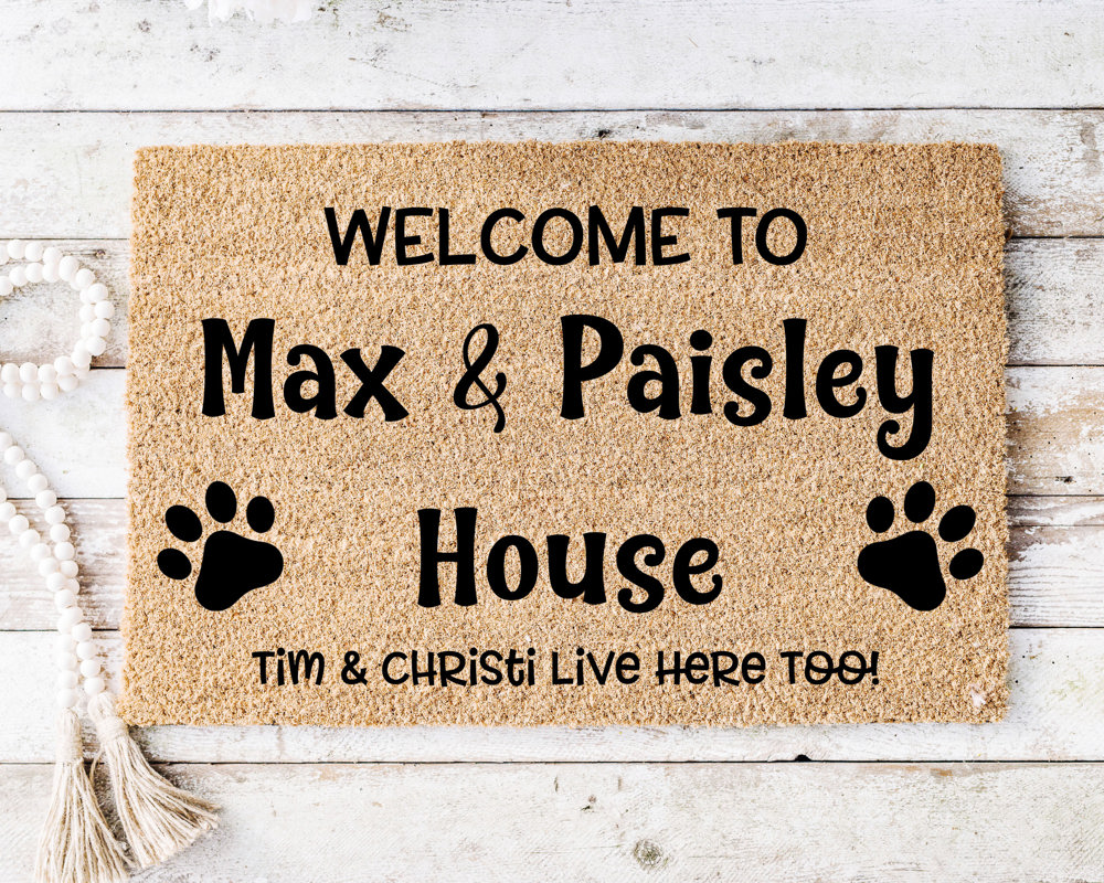 Personalized Dog Doormat