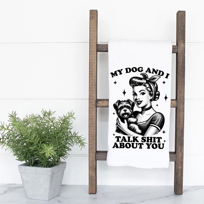 Paw-sitively Funny Dog Kitchen Towel Collection