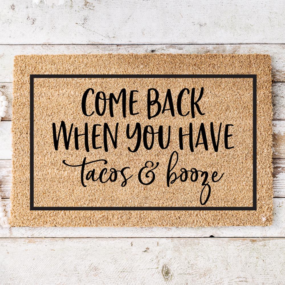 The Booz Mat Coir Doormat Collection