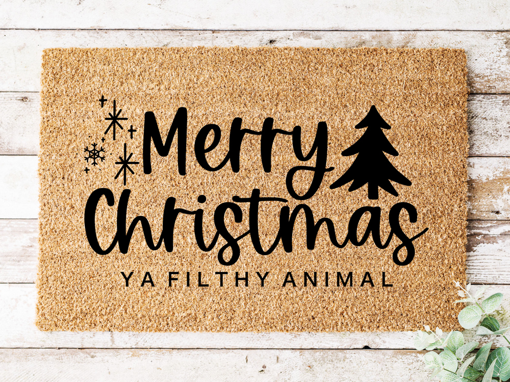 Christmas Movie Coir Doormat Collection