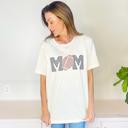 Small Checkered Football Mom Tee