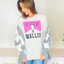 Large Pink Wallen Tee