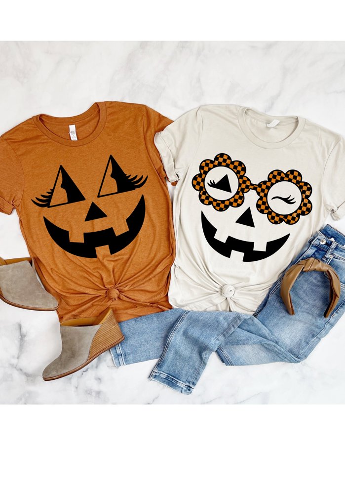 Halloween Face Tees