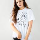 Large Retro Football Smiley Tee