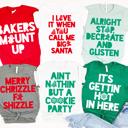  Christmas Baking Lyric Tees