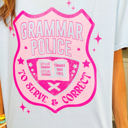 Small Grammar Police Tee