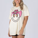 XXL Smiley Cowboy Football Tee